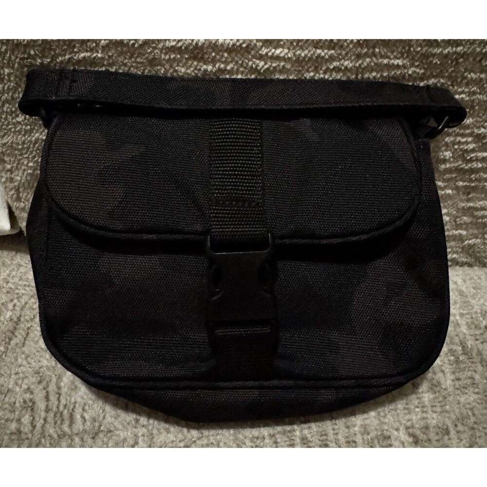 Vans Hooked On Mini Bag Camo Black Unisex Crossbody Shoulder Bag VN000Q9G29B New